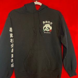 Riot Society Panda Hoodie size S